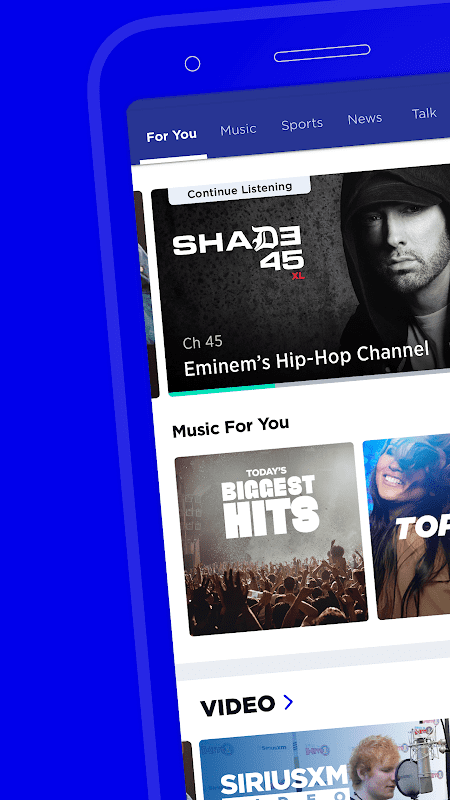 SiriusXM: Music, Sports & News screenshot