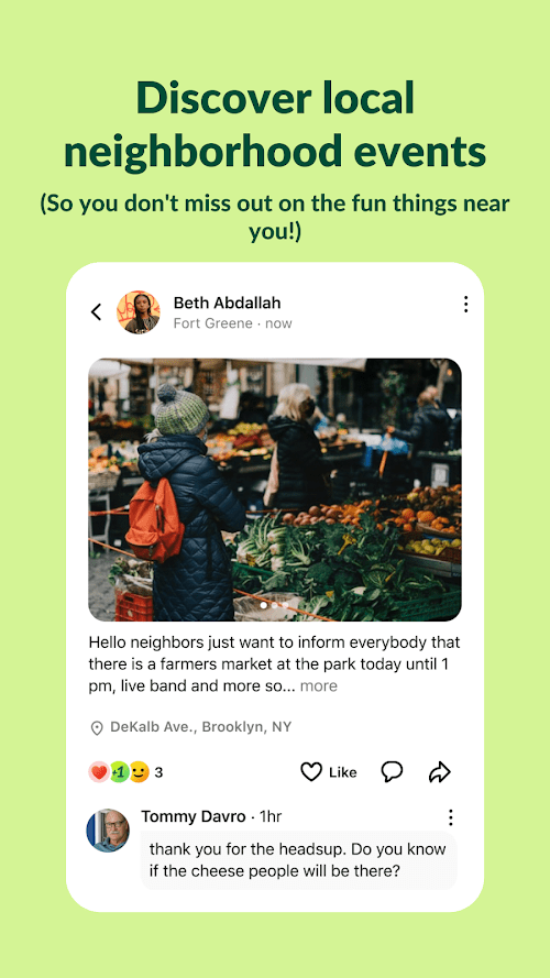 Nextdoor: Neighborhood network screenshot
