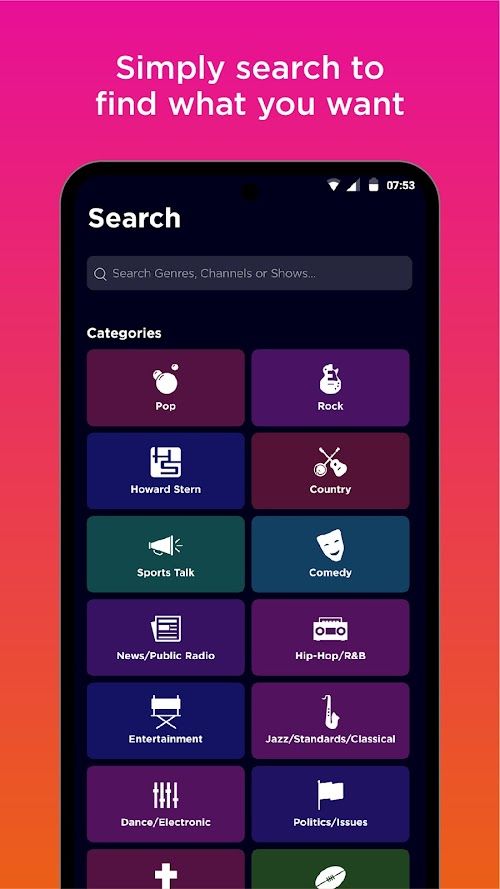 SiriusXM: Music, Sports & News screenshot