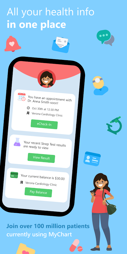 MyChart screenshot