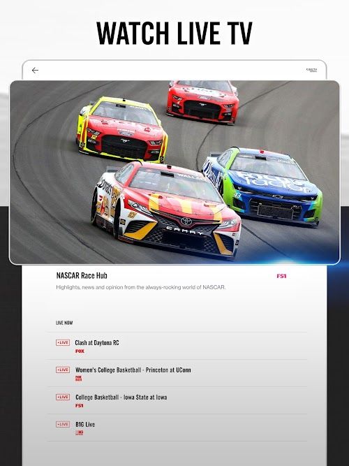 FOX Sports: Watch Live screenshot