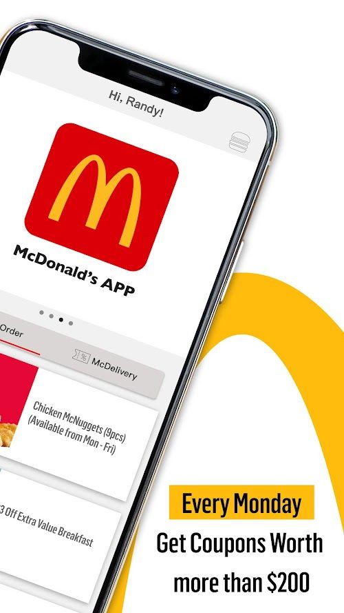 McDonald's screenshot