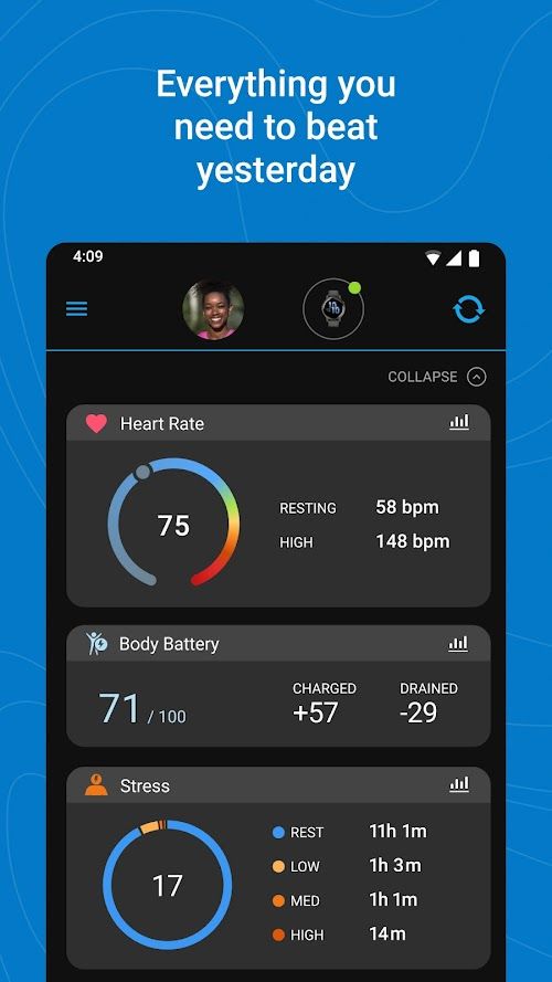 Garmin Connect™ screenshot