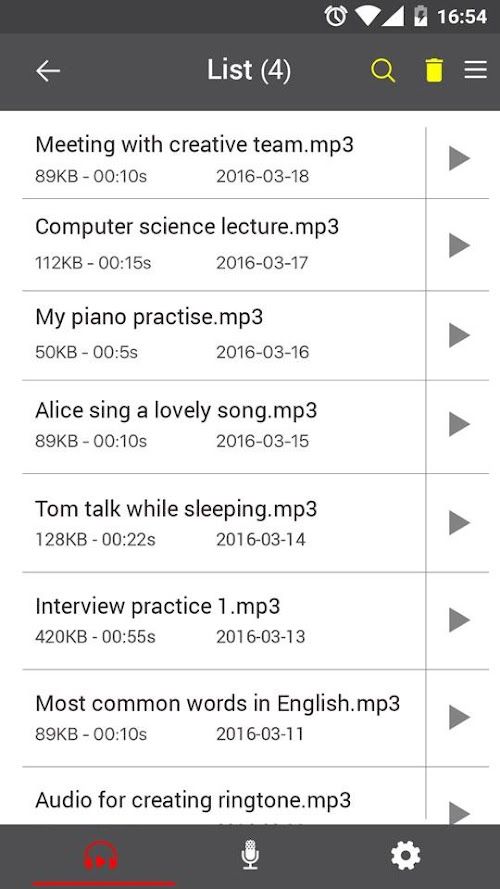 Voice Recorder screenshot