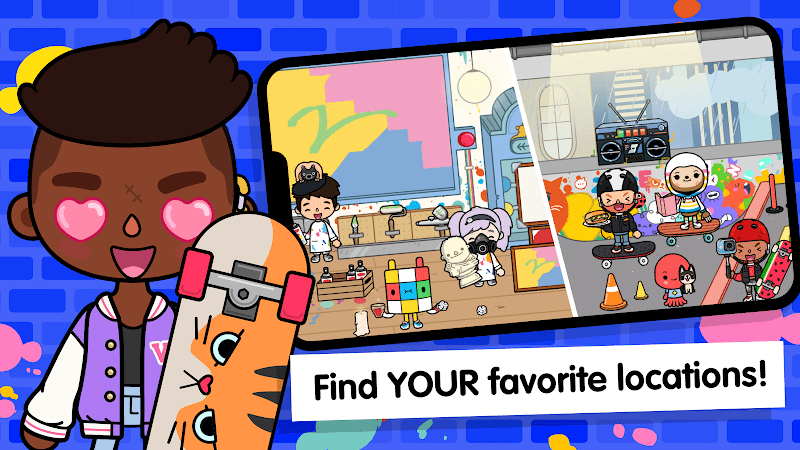 Toca Boca World x KATSEYE screenshot
