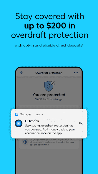 GO2bank screenshot