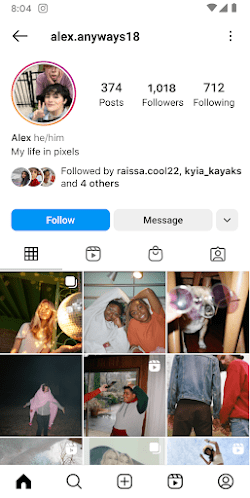 Instagram screenshot