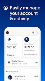 PayPal screenshot