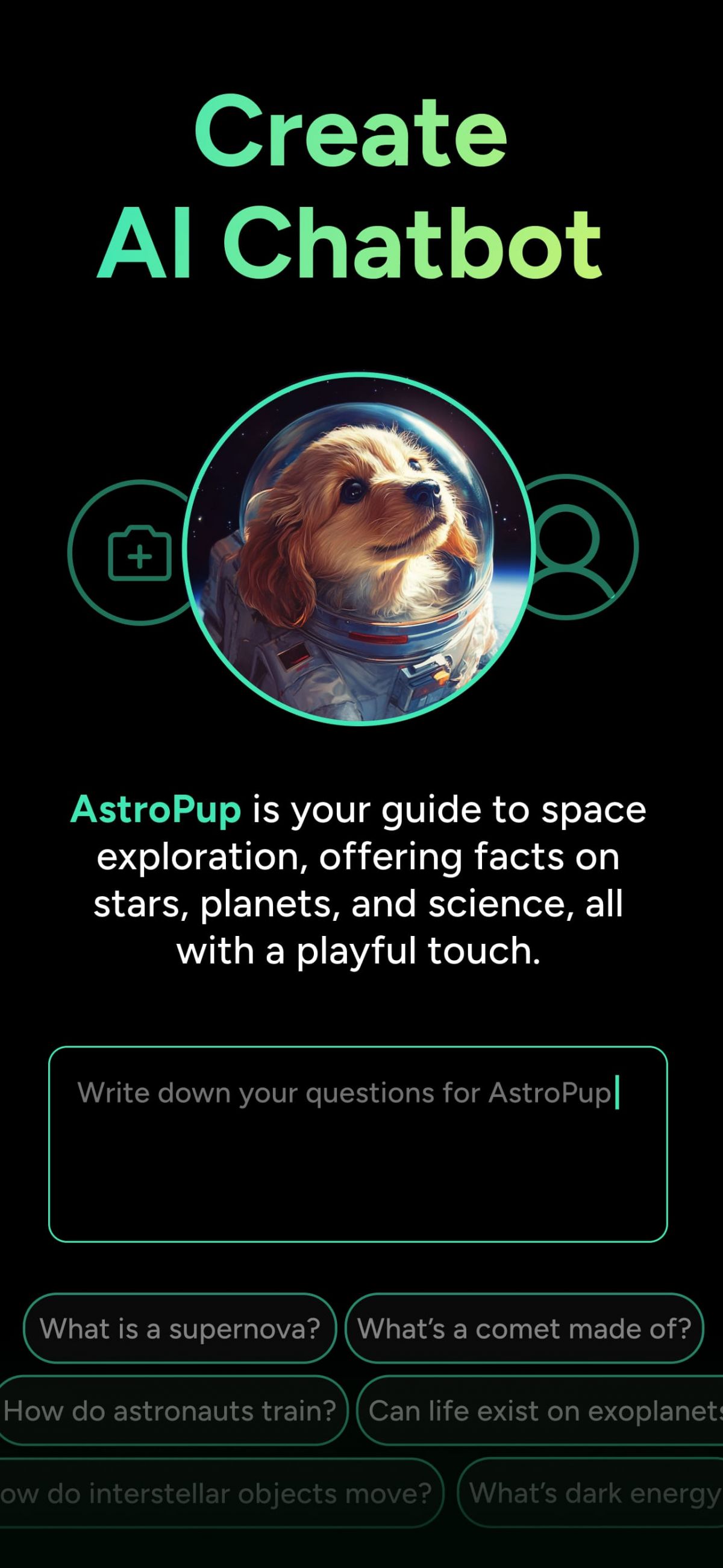 Genie - AI Chatbot Assistant screenshot