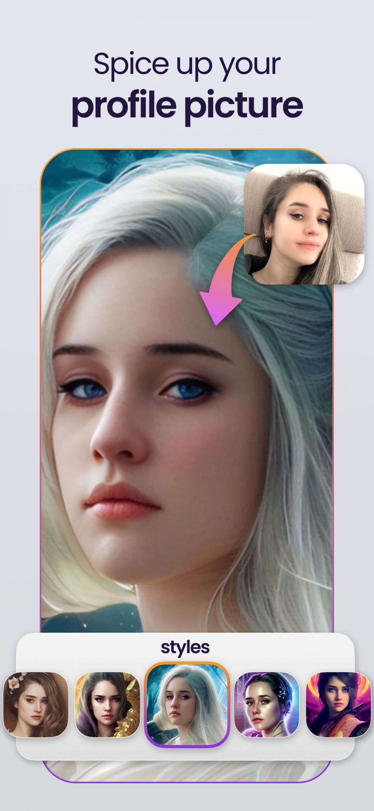 Voi - AI Avatar Portrait Maker screenshot