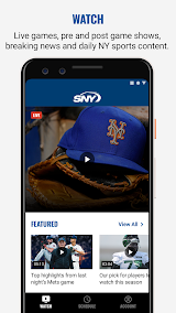 SNY: Stream Live NY Sports screenshot