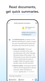 DeepSeek screenshot