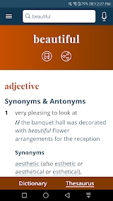 Dictionary - Merriam-Webster screenshot