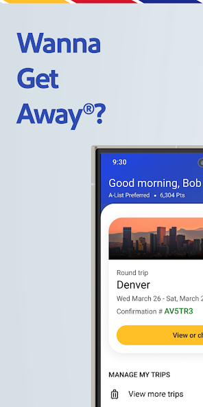 Southwest Airlines screenshot