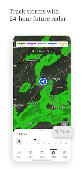 The Weather Channel screenshot