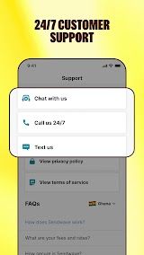 Sendwave screenshot