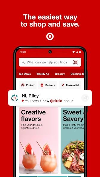 Target screenshot