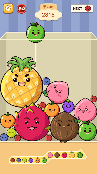 Fruit Merge: Juicy Drop Game screenshot