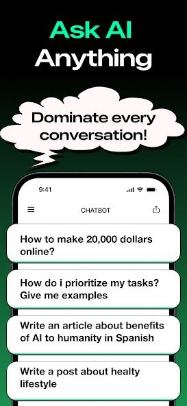 Chatbot - AI Smart Assistant screenshot