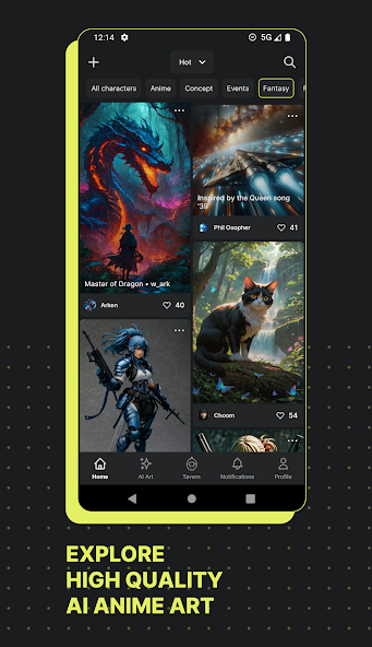 Moescape - AI Character Chat screenshot
