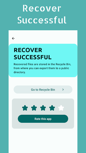 File Recovery - Restore Files screenshot