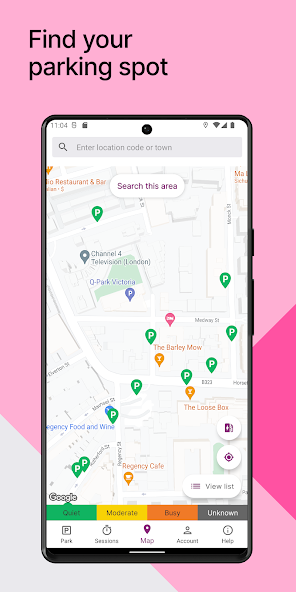 RingGo: Mobile Car Parking App screenshot